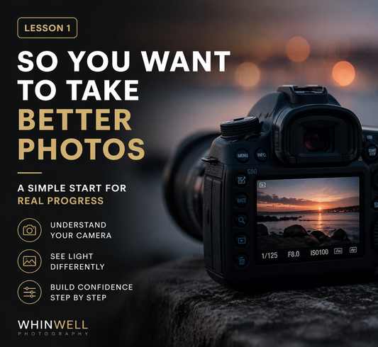 Whinwell Photography Lesson 1/2 Free