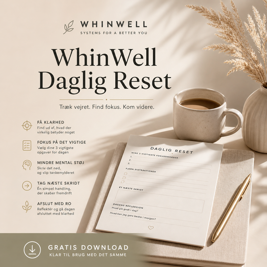 WhinWell Daglig Reset (Gratis Download)
